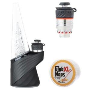 Puffco Peak Pro, XL Chamber, Glob Mops 300pc Coil Swabs Bundle