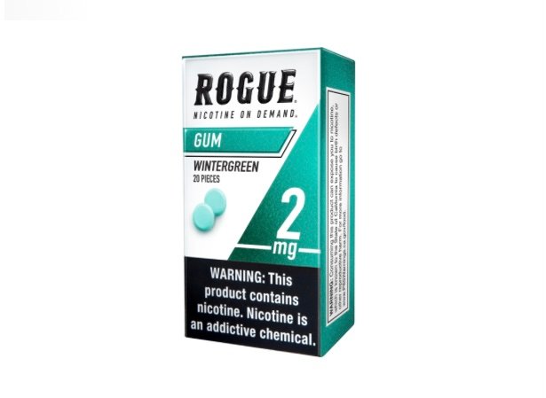 Rogue Wintergreen 2MG, Nicotine gum