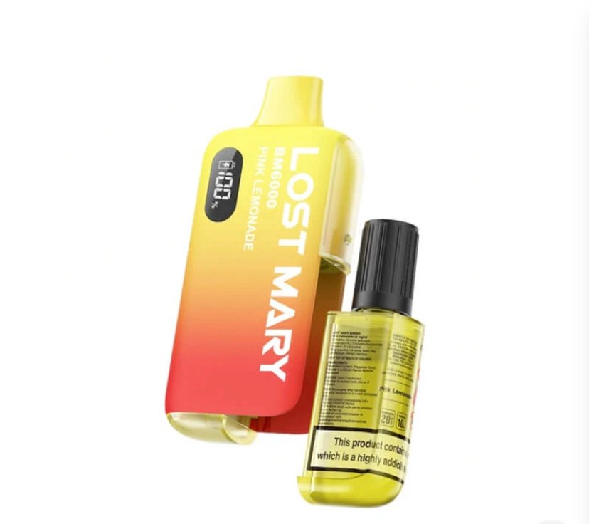 Lost Mary BM6000 Pink Lemonade Disposable Vape - 20mg