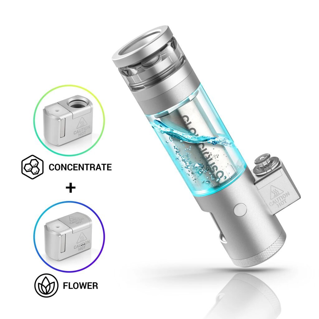 Hydrology9 NX Flower & Concentrate Vaporizer *Classic Silver* - Image 2