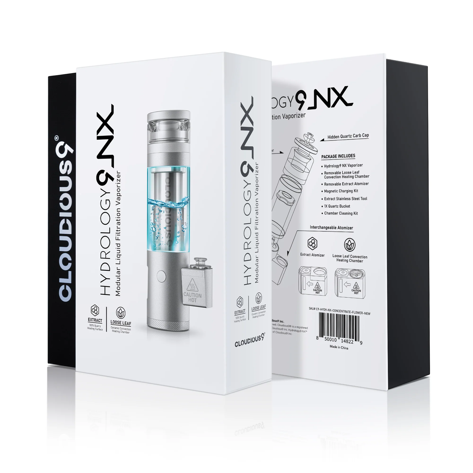 Hydrology9 NX Flower & Concentrate Vaporizer *Classic Silver* - Image 17