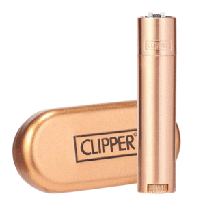 Clipper Metal Flint Lighter - Rose Gold (Limited Edition)