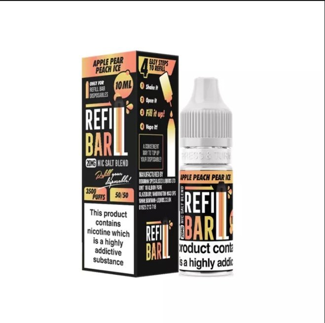 20mg Refill Bar Salts 10ml Nic Salts (50VG/50PG)