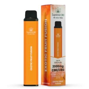 CBD Disposable Vape - Exotic Fruit Fusion (2000mg)