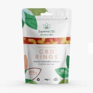 CBD Gummy Peach Rings Grab Bag (200mg)