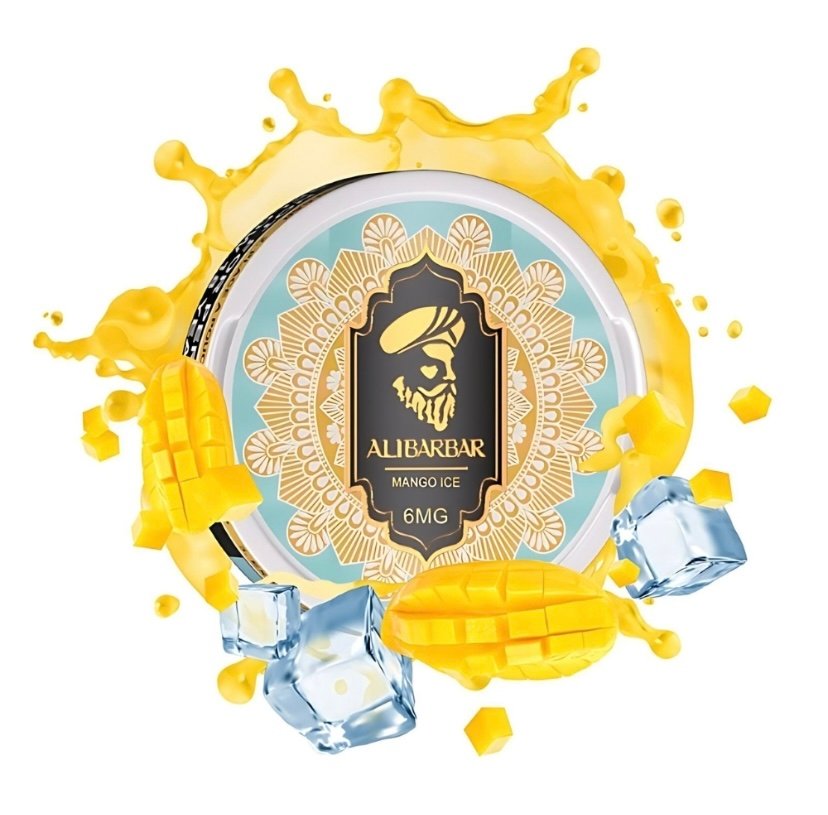 Alibarbar Nicotine Pouches Mango Ice
