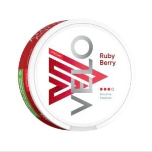 Velo Nicotine Pouches Ruby Berry Strong