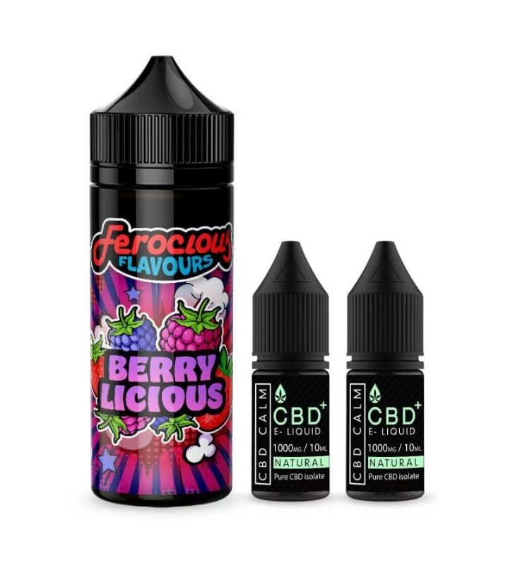 100ml Vape Juice & 2000mg CBD