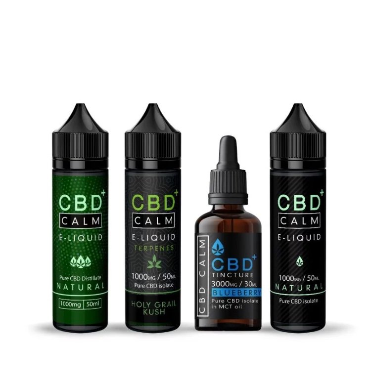 CBD Calm Vape Liquid & Tincture Variety Bundle