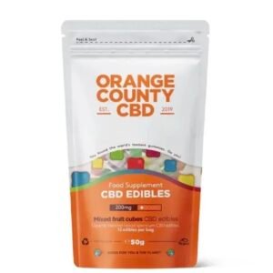 Orange County CBD Mixed Fruit Cubes 200mg