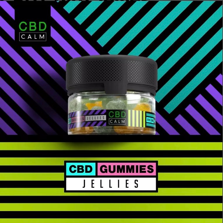CBD Calm Jellies Gummies 300mg - Image 2