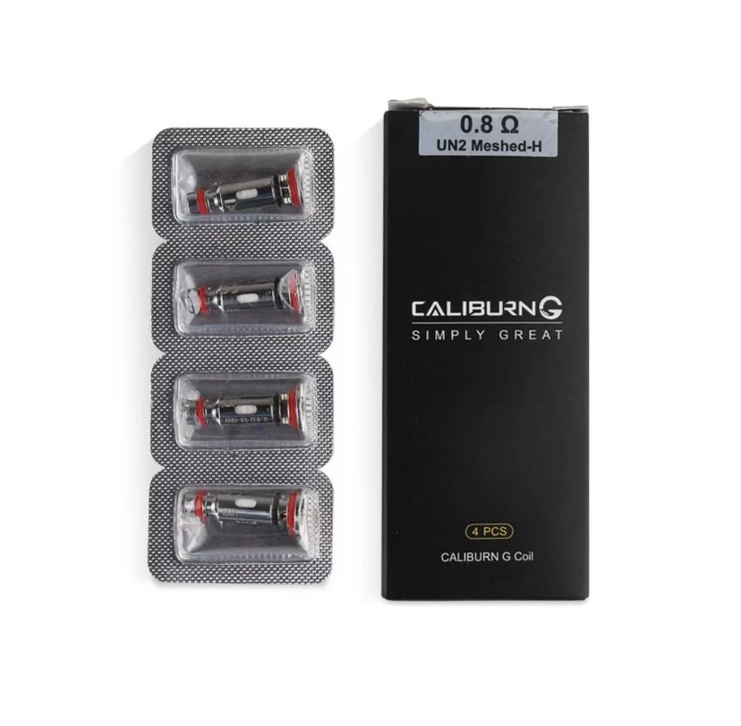 UWELL CALIBURN G UN2 0,8OHM COIL 4PCS