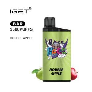 IGET BAR DOUBLE APPLE 3500 PUFFS