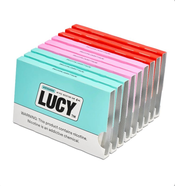Lucy Nicotine Gum (9-pack)