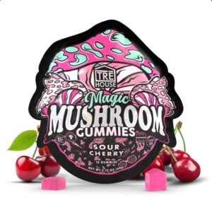 Sour Cherry Magic Mushroom Gummies
