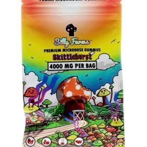 Skittleburst Silly Farms Vegan Mushroom Gummies 4000MG
