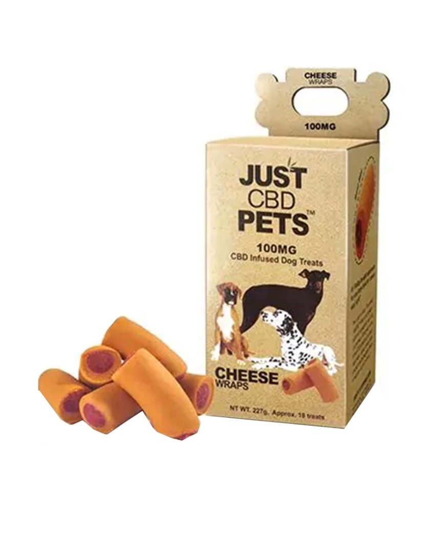 Cheese Wraps Just CBD Dog Treats 100mg - Image 2