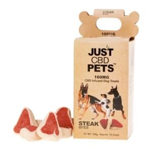 Steak Bites Just CBD Dog Treats 100mg