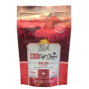 Koi CBD Soft Chews (Bacon)For Dogs 180 mg