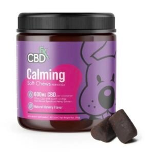 CBDfx Calming Soft Chews For Dogs 600mg CBD