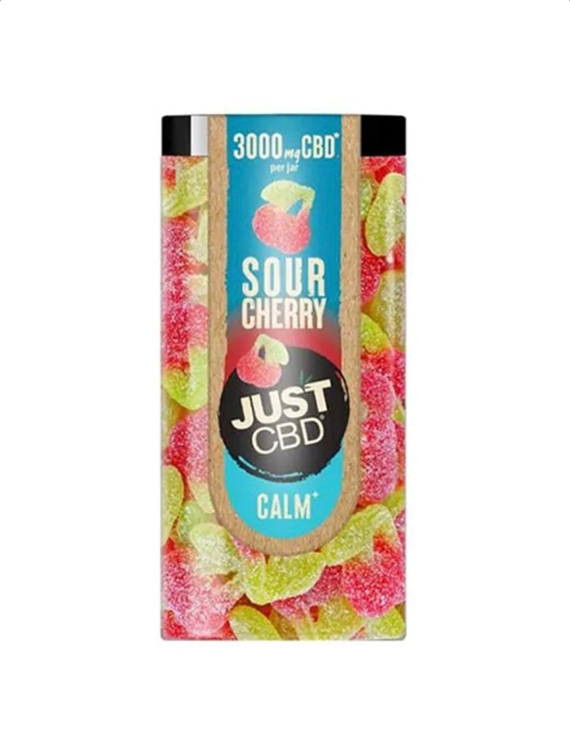 Sour Cherry Just CBD Calming Gummies 3000mg