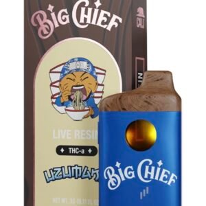 Uzumaki Big Chief Live Resin THC-a Disposable Vape 3G