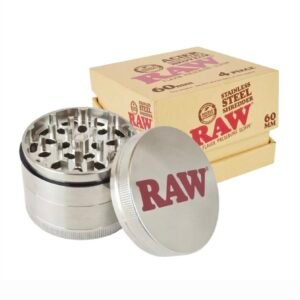 RAW Stainless Steel 4-Piece 60mm Shredder