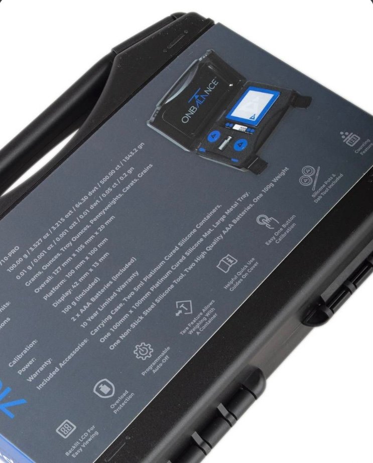 ON BALANCE 710 PRO CONCENTRATE KIT SCALES 100G X 0.01G - Image 5