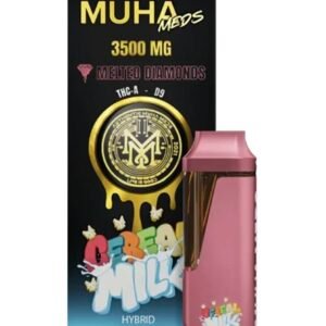 Cereal Milk Muha Meds THC-A Delta-9 Melted Diamonds Disposable 3.5G