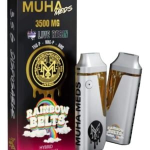 Rainbow Belts Muha Meds Live Resin THCP+HHCP+HHC Vape 3500MG