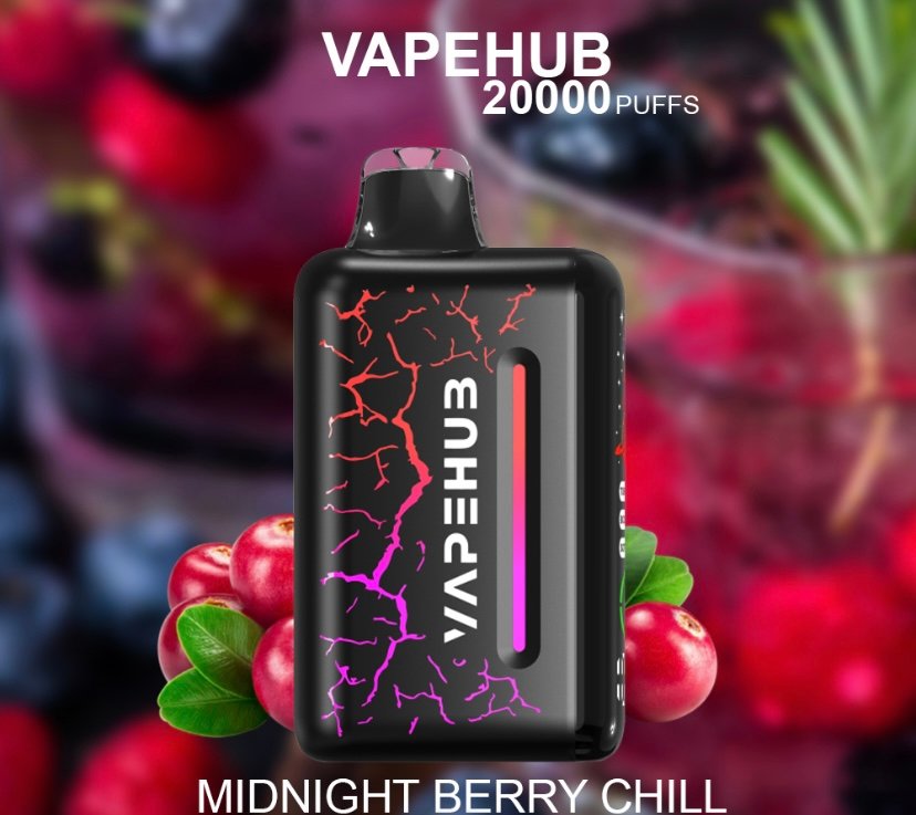 VAPEHUB MIDNIGHT BERRY CHILL – 20000 PUFFS