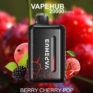 VAPEHUB BERRY CHERRY POP – 20000 PUFFS