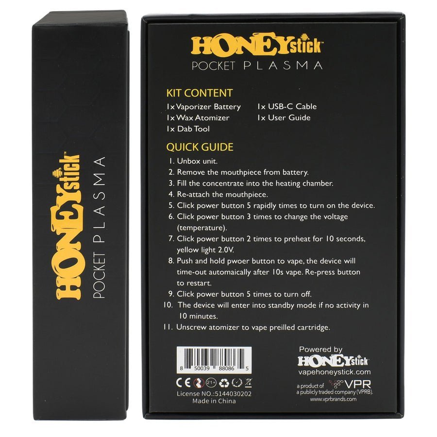 HONEYSTICK POCKET PLASMA DAB PEN & 510 BATTERY - Image 20